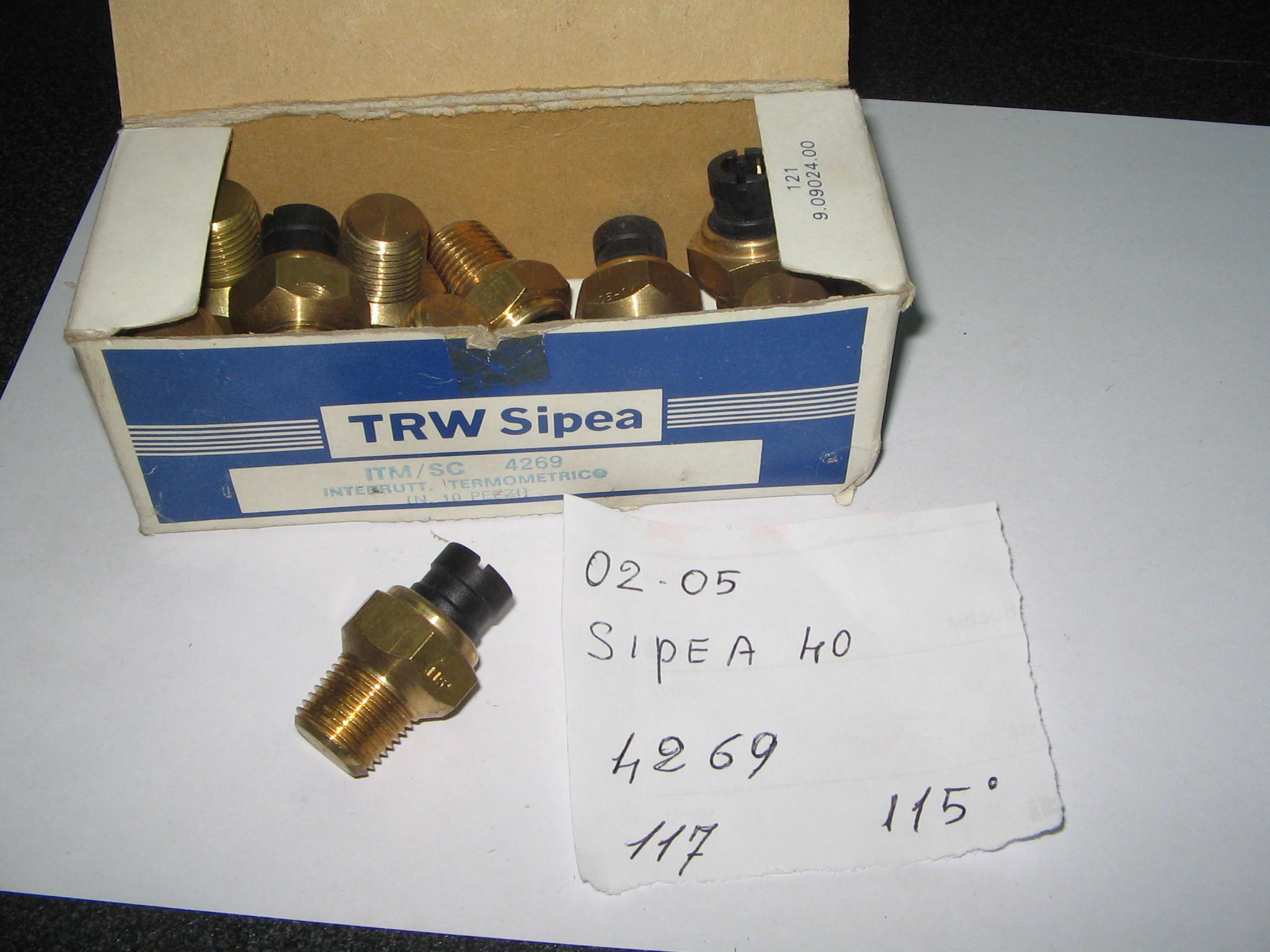 SIPEA PREZZO CAD. N. 20480